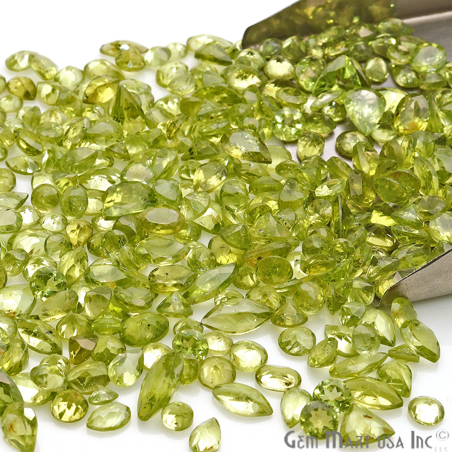 Peridot Mix Shape Wholesale Loose Gemstones (Pick Your Carat) - GemMartUSA