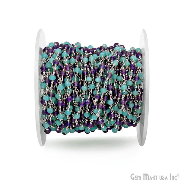 Amethyst & Amazonite Beads...