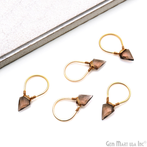 Smokey Topaz Pear Shape...