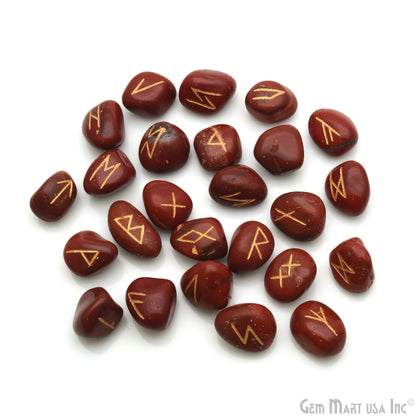 Rune Stones, Small Size Spiritual Stones, Futhark Reiki, Rune Stone Symbols, Gemstones