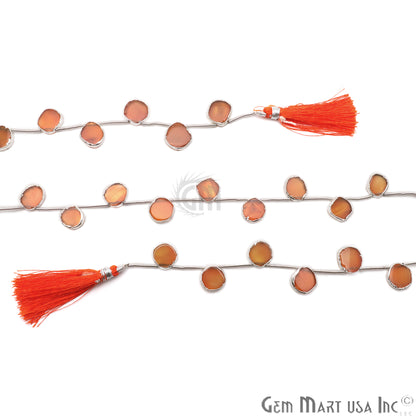 Carnelian Free Form 15x18mm Crafting Beads Gemstone Strands 9INCH - GemMartUSA