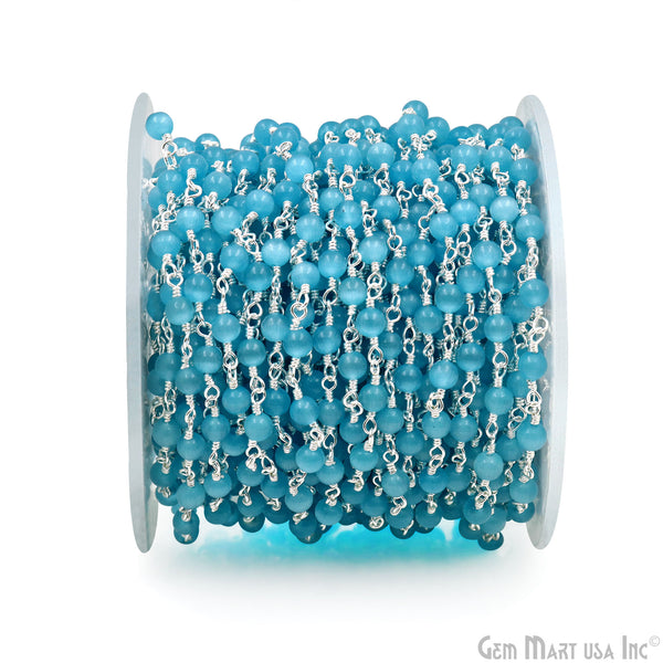 Blue Monalisa Cabochon 4mm...