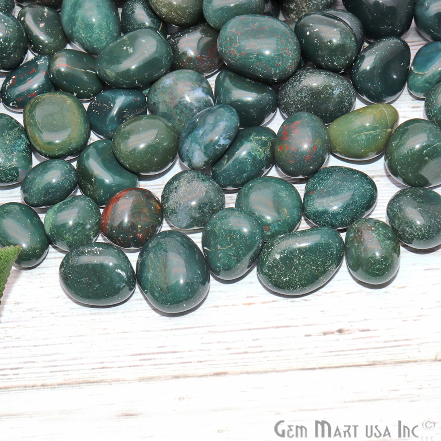 3.53oz Lot Green Aventurine Tumbled Reiki Healing Metaphysical Beach Spiritual Gemstone - GemMartUSA