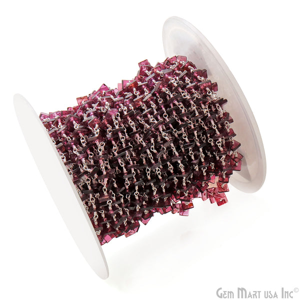Garnet Smooth Square 4-5mm...