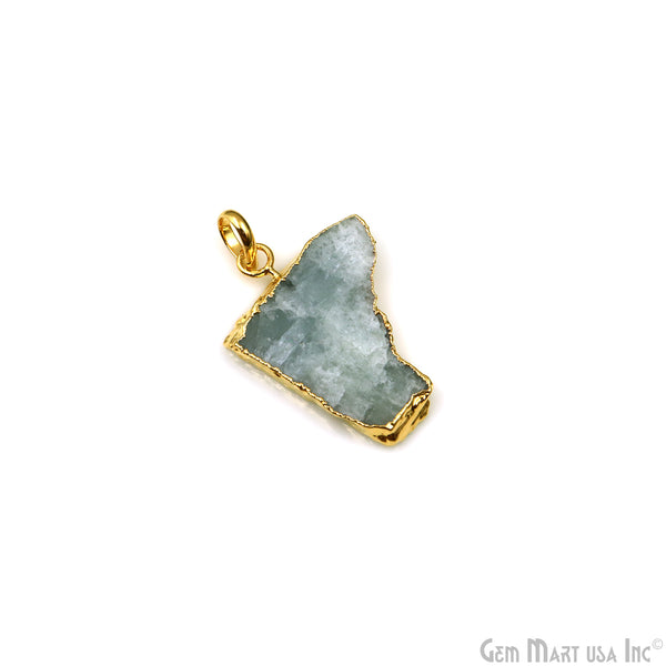 Aquamarine Free Form shape...