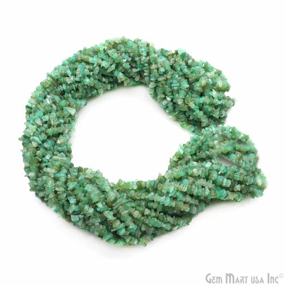 Natural Chip Beads, 34 Inch, Genuine Chip Strands, Drilled Strung Nugget Beads, 3-7mm, Polished, GemMartUSA (70001)