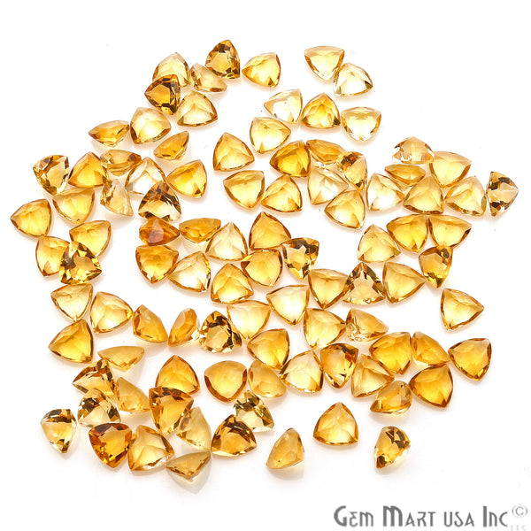 Citrine Trillion Gemstone, 7mm,...