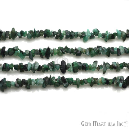 Natural Chip Beads, 34 Inch, Genuine Chip Strands, Drilled Strung Nugget Beads, 3-7mm, Polished, GemMartUSA (70001)