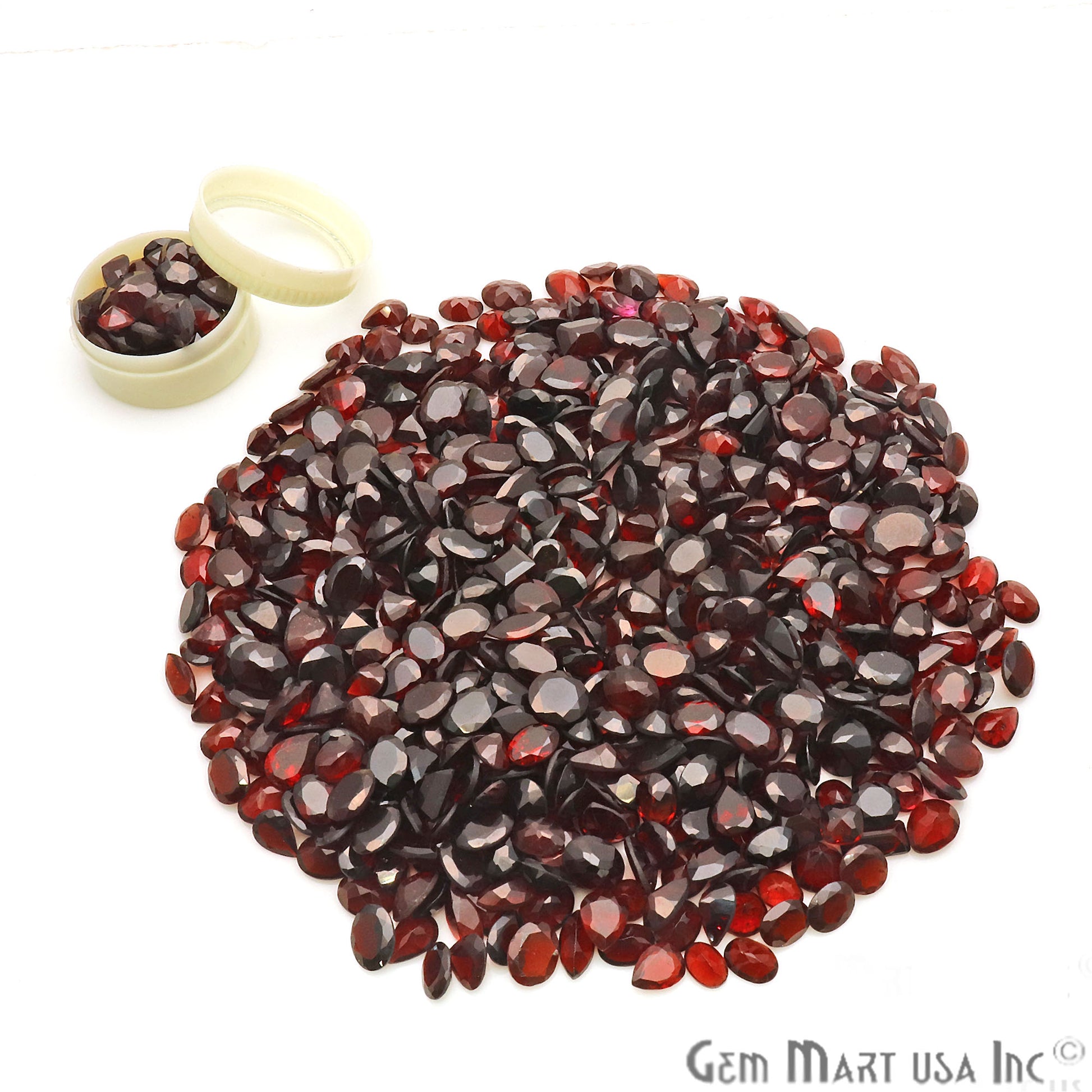 Natural Garnet Mix Shape Loose Gemstones,Precious Stones - GemMartUSA