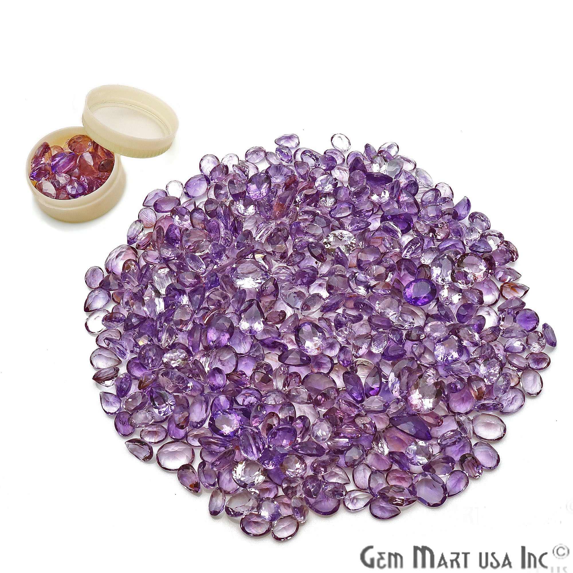 Natural Amethyst Mix Shape Loose Gemstones,Precious Stones - GemMartUSA