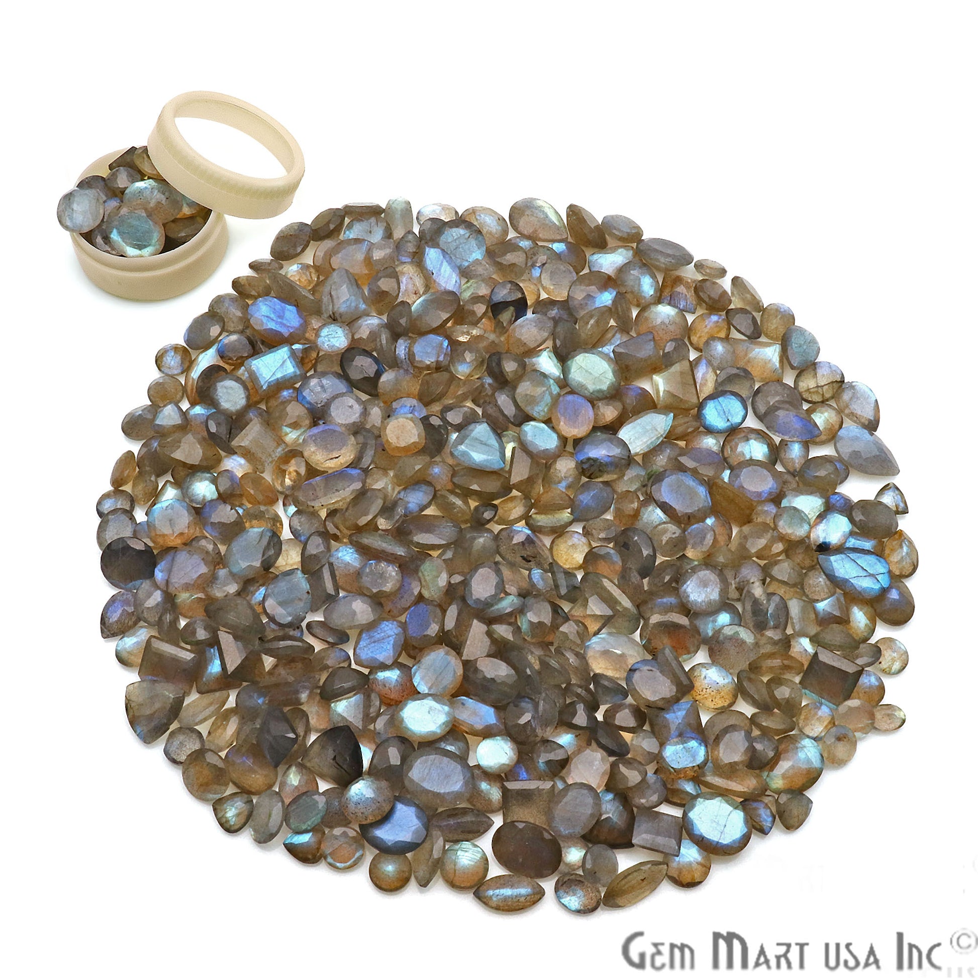 Natural Labradorite Mix Shape Loose Gemstones,Precious Stones - GemMartUSA