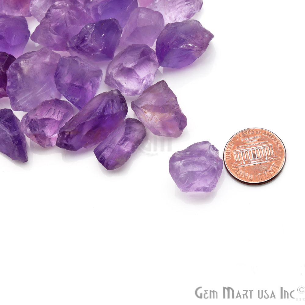 3.53oz Lot Amethyst Rough Tiny Loose Birth Gemstone - GemMartUSA