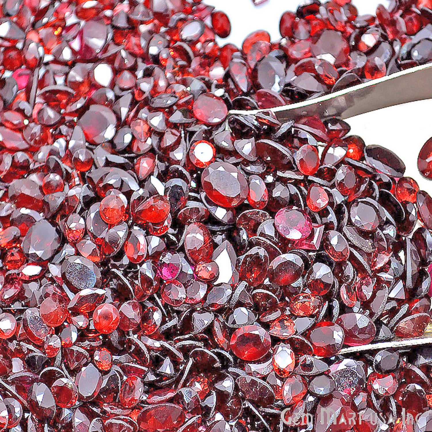 50 Carat Garnet Mix Shape A+ Grade Wholesale Loose Gemstones - GemMartUSA