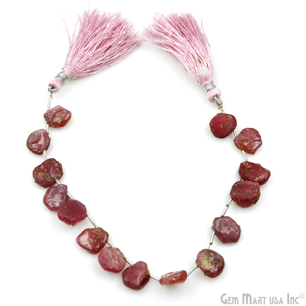 Strawberry Quartz Rough Beads,...