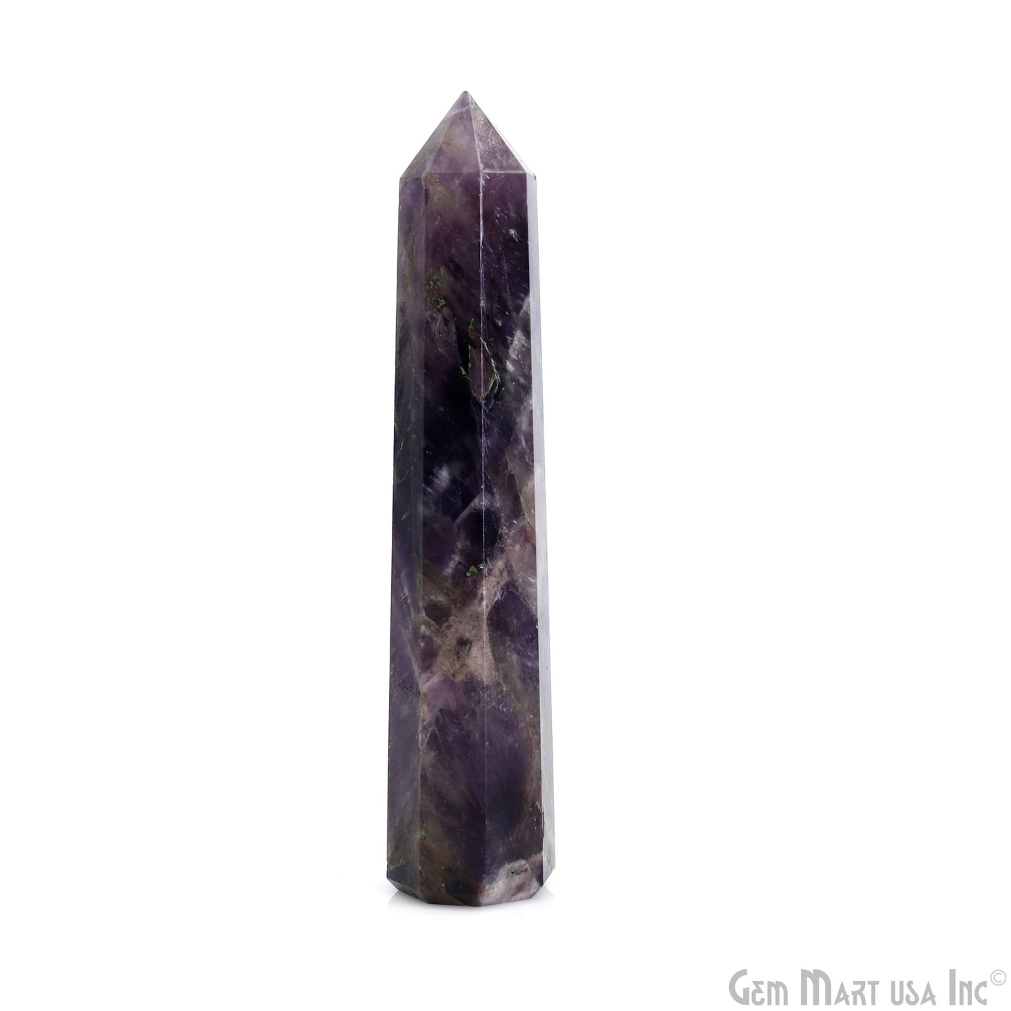 Amethyst Gemstone Jumbo Tower Crystal Tower Obelisk Healing Meditation Gemstones 4-5 Inch