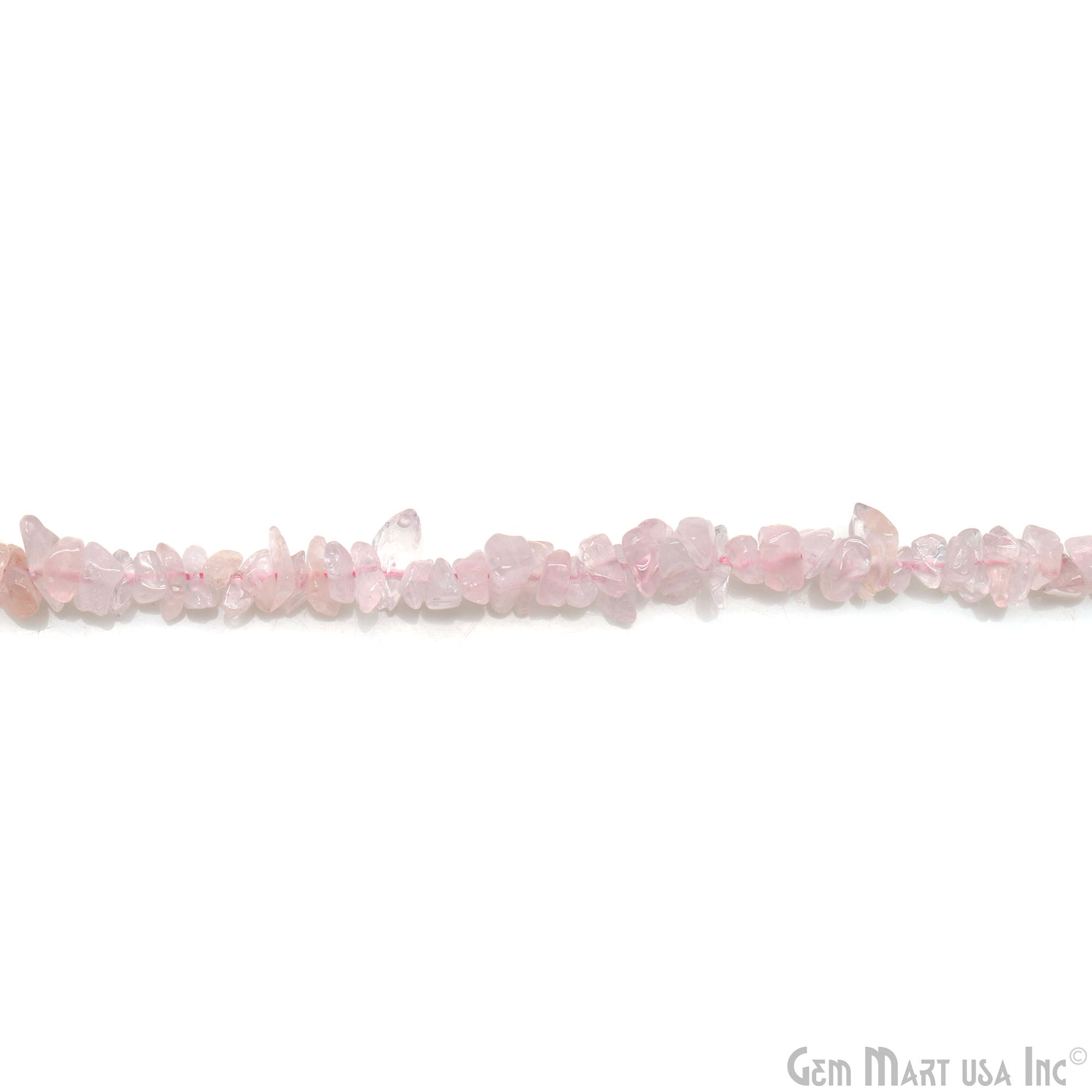 Natural Rose Quartz Chip Nugget Beads 34 inch Full Strand (762225197103)