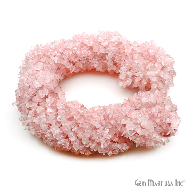 Rose Quartz Chip Beads,...