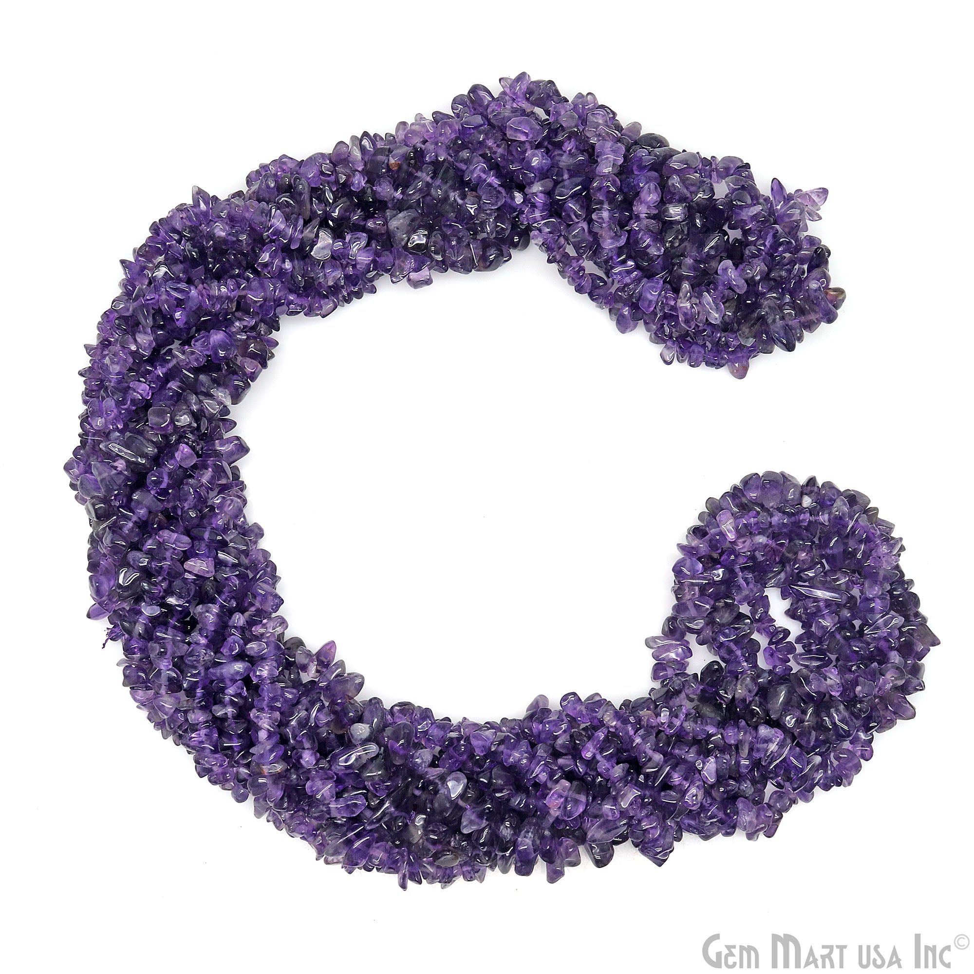 Natural Amethyst chip Gemstone stone beads 1 full strand 34 inch Wholesale Price (CHAA-70001) (762203930671)