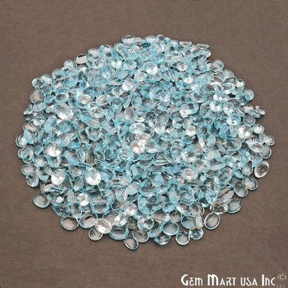 Natural Blue Topaz Mix Shape Loose Gemstones,Precious Stones - GemMartUSA