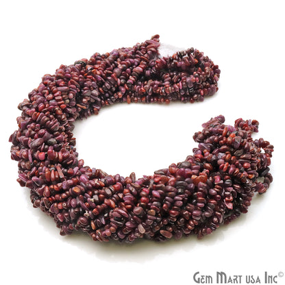 Natural Chip Beads, 34 Inch, Genuine Chip Strands, Drilled Strung Nugget Beads, 3-7mm, Polished, GemMartUSA (70001)