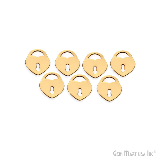 Heart Lock Shape Charm...