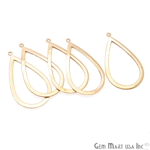 Pear Shape Charm Gold...