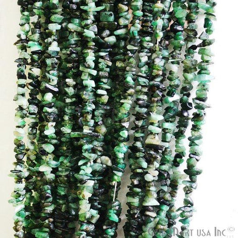 Natural Ruby Zoisite Chip Beads Strand-, Semi Precious, Gemstone Chips, Gemstone Beads (CHRZ-70001) - GemMartUSA