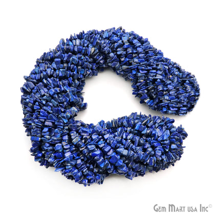 Natural Sodalite Chip Beads, 34 Inch Full Strand (762226212911)