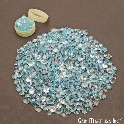 Natural Blue Topaz Mix Shape Loose Gemstones,Precious Stones - GemMartUSA