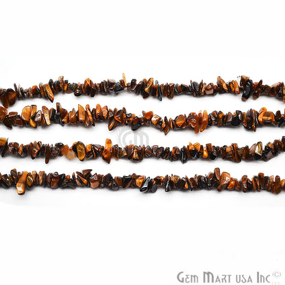 Natural Chip Beads, 34 Inch, Genuine Chip Strands, Drilled Strung Nugget Beads, 3-7mm, Polished, GemMartUSA (70001)