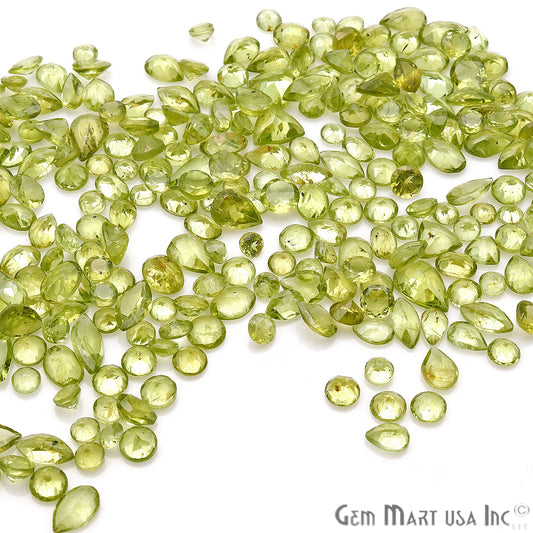 Peridot Mix Shape Wholesale Loose Gemstones (Pick Your Carat) - GemMartUSA