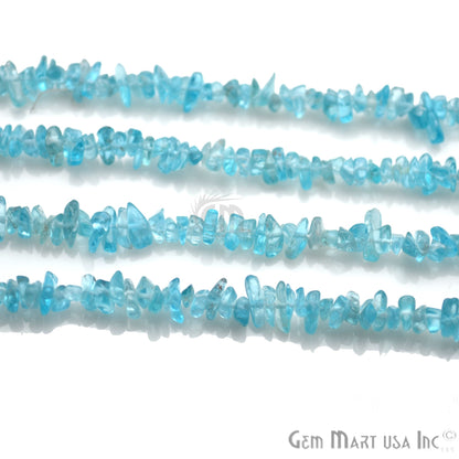 Natural Chip Beads, 34 Inch, Genuine Chip Strands, Drilled Strung Nugget Beads, 3-7mm, Polished, GemMartUSA (70001)