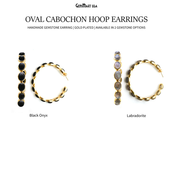 Gemstone Oval Cabochon 7x5mm...