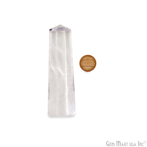 Crystal Gemstone Jumbo Tower Crystal Tower Obelisk Healing Meditation Gemstones 4-5 Inch