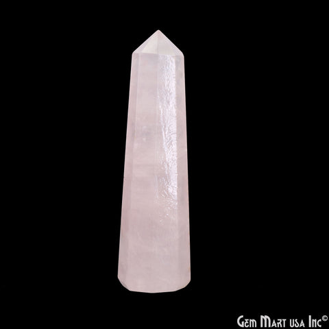 Rose Quartz Gemstone Jumbo Tower Crystal Tower Obelisk Healing Meditation Gemstones 2-3 Inch