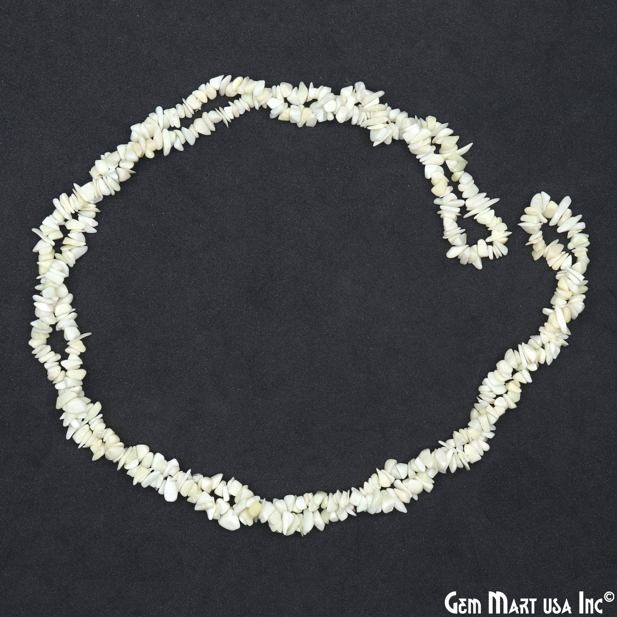 Single Strand 34 inches Serpentine Gemstones Chip Beads (754669715503)