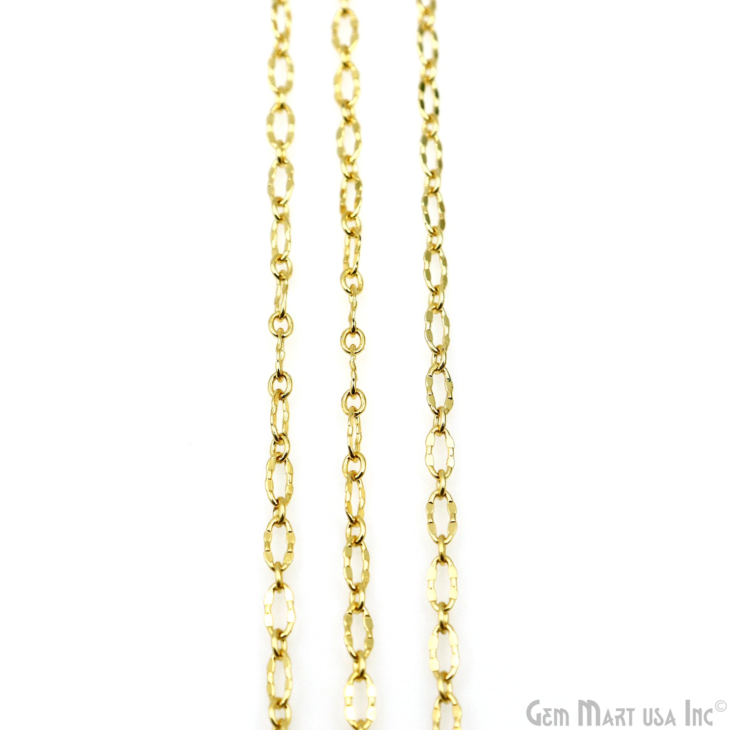 Link Finding Gold Plated Station Rosary Chain