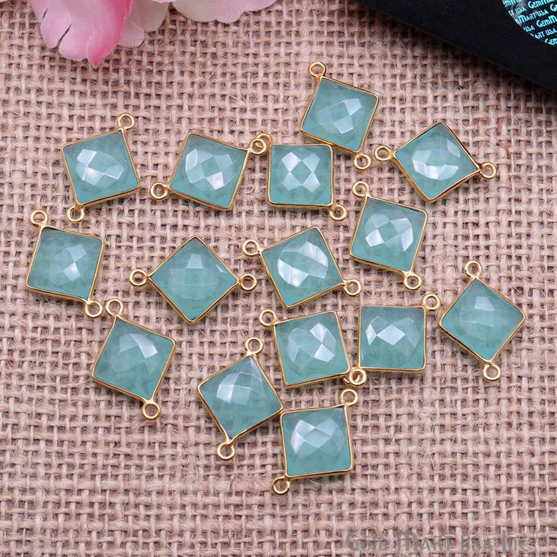 gemstone connector beads, gemstone connector pendant