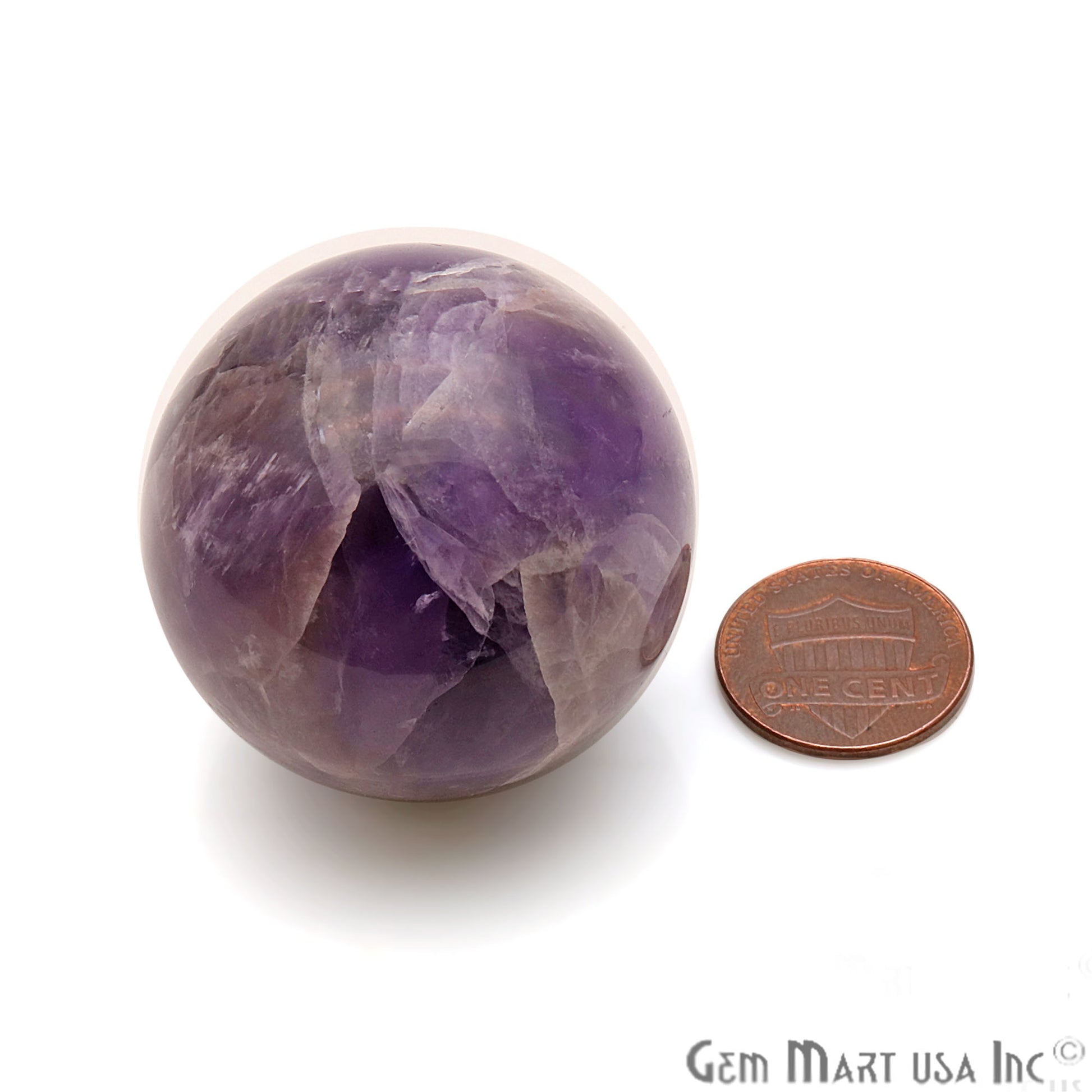 Gemstone Sphere ball, 40mm Reiki Healing Crystal, Chakra Stones, Healing Stones, Fortune Ball (Pick Stone) - GemMartUSA