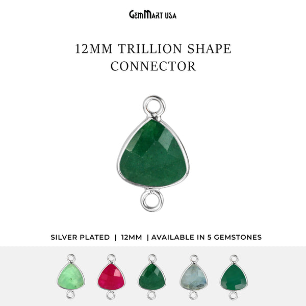 Trillion 12mm Silver Bezel...