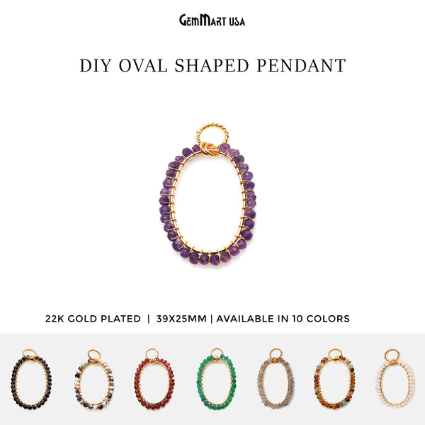 DIY Gemstone Beaded Wire...