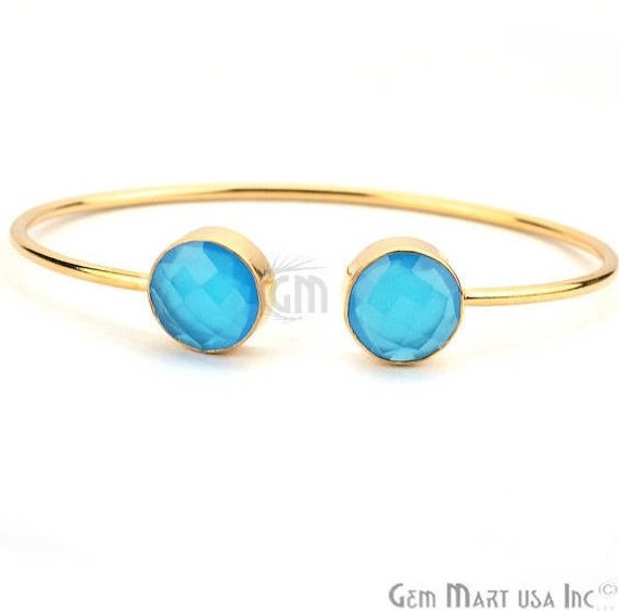 Double Gemstone 12mm Round...