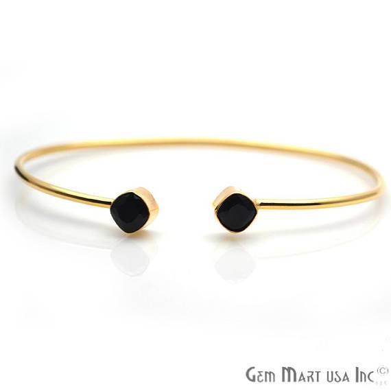 Gold Plated 8mm Cushion...