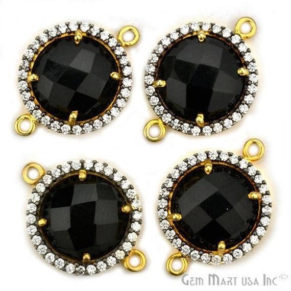 Cubic Zirconia Pave 12mm...