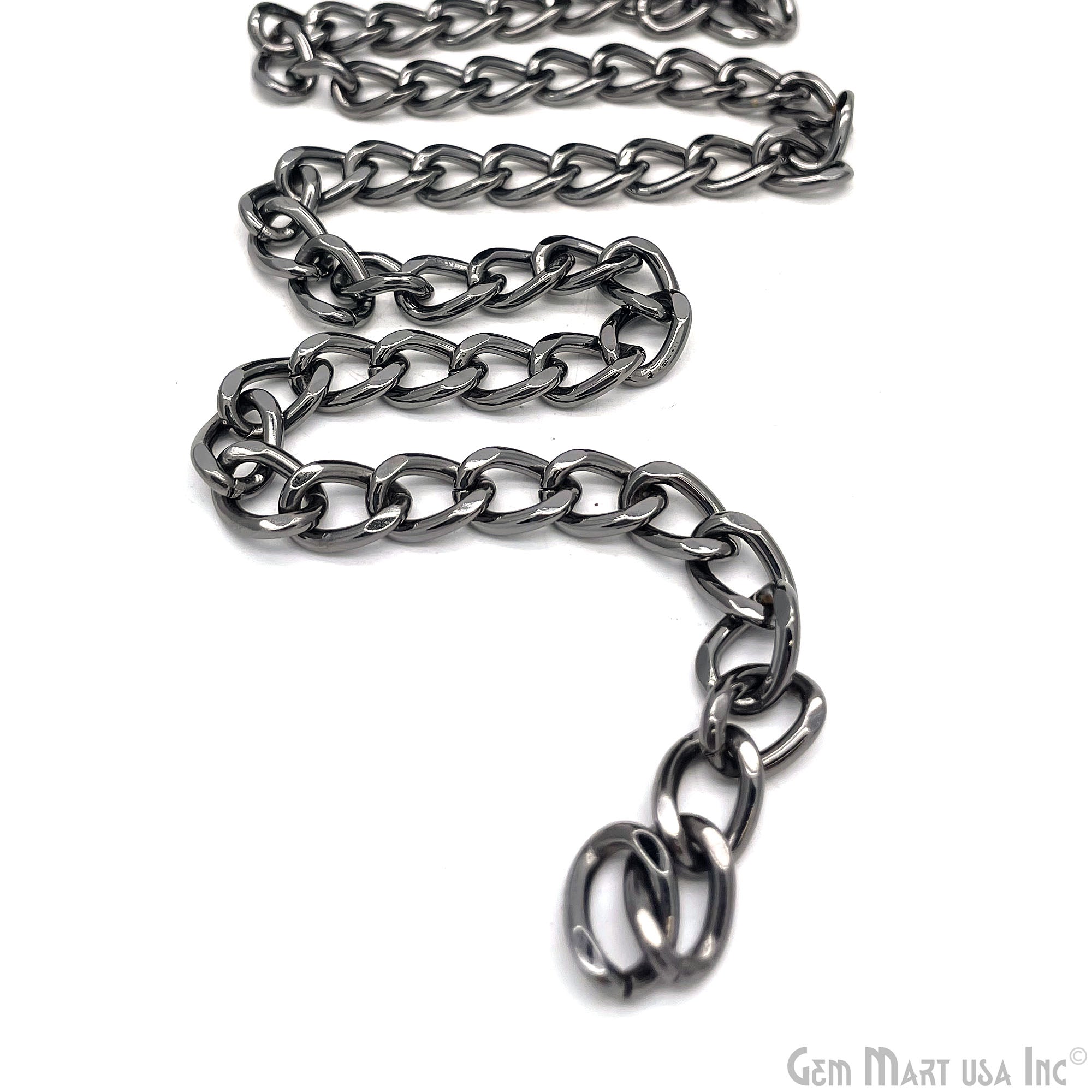 DIY Chain, Link Chain, Purse Chain, Chain Necklace, Curb Chain, Mariner Chain, Figaro Chain, in Gold/Silver/Black/Rose Gold