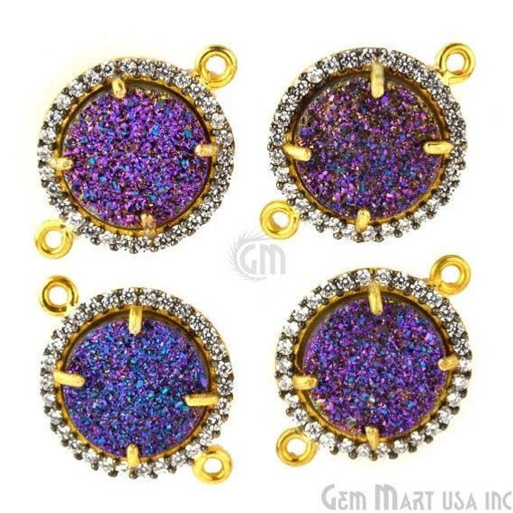 Cubic Zirconia Pave 12mm...
