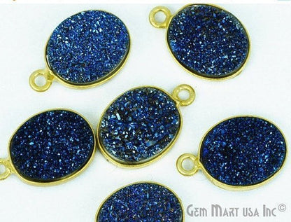 druzy connector beads, druzy connector