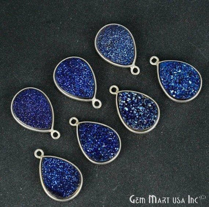 druzy connector beads, druzy connector