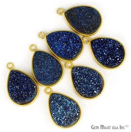 druzy connector beads, druzy connector