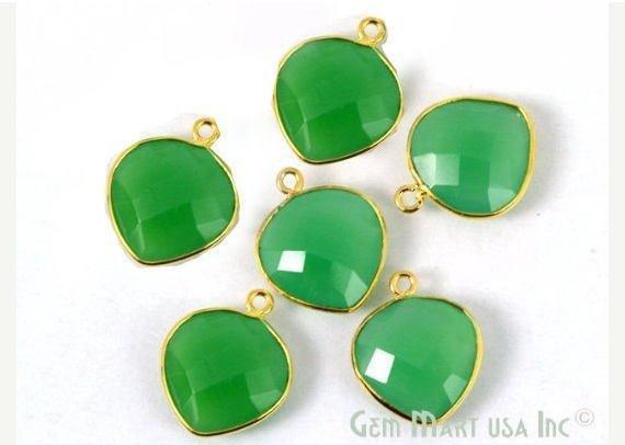 Chrysoprase Chalcedony Heart 14mm...